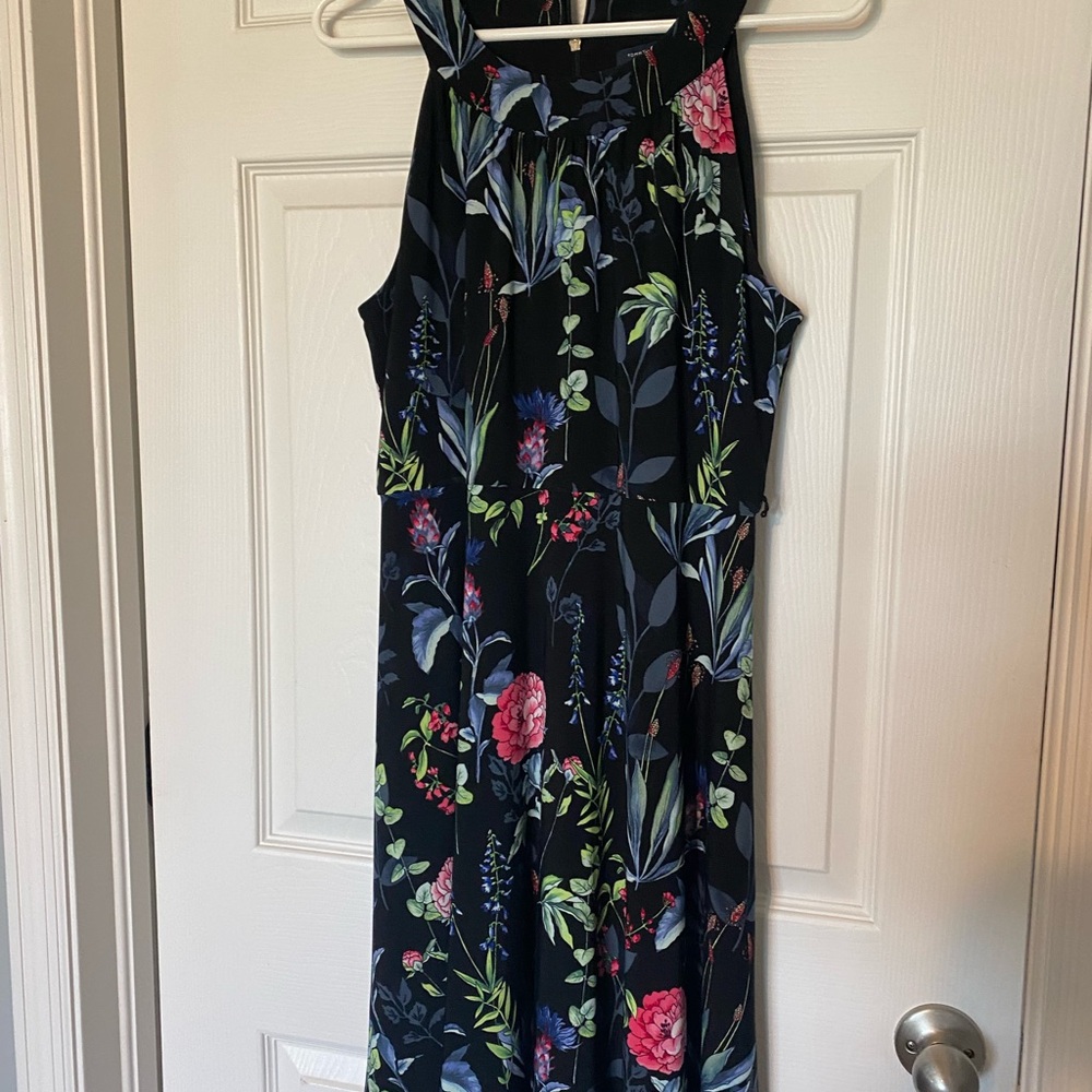 Tommy Hilfiger black floral dress